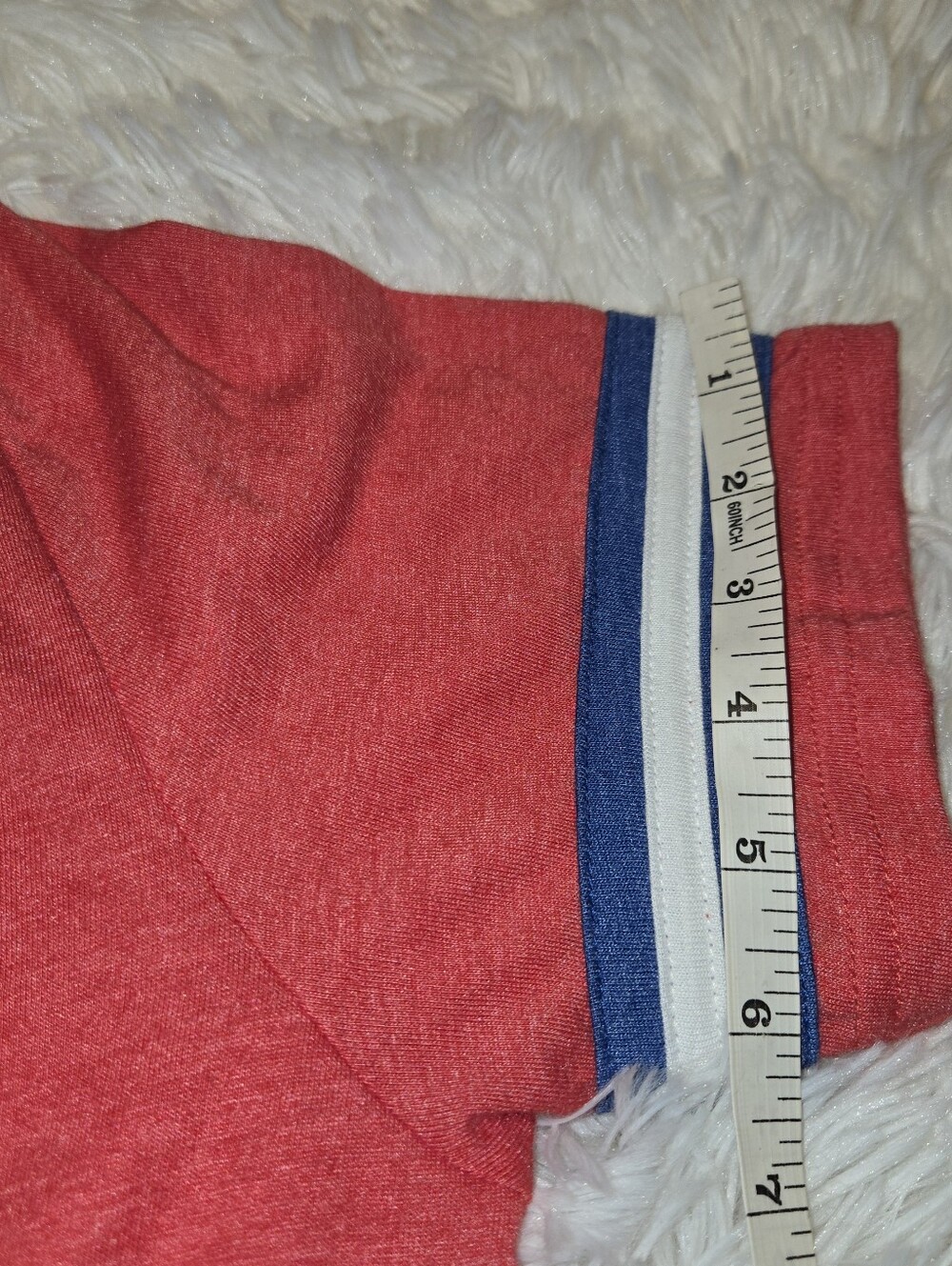MLB Campus Lifestyle Philadelphia Phillies V-Neck Ringer Tee - Picture 6 of 6